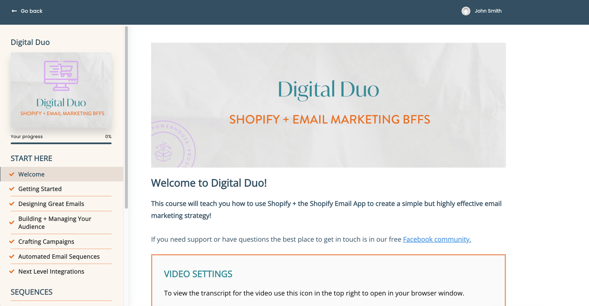 Digital Duo: Shopify + Email App